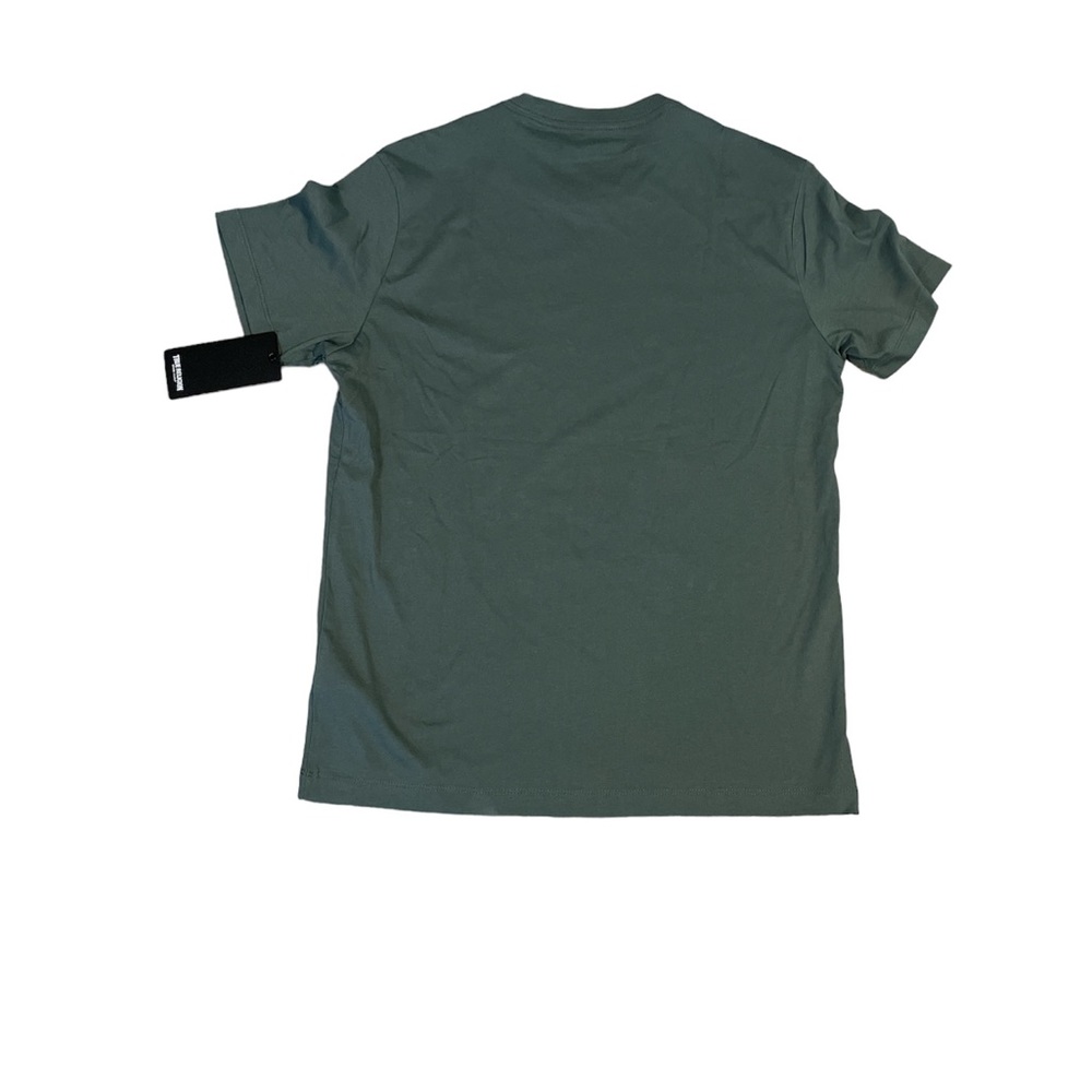 Mens true religion, nwt signature, Buddha, silver foil, canvas T-shirt med - Picture 3 of 5